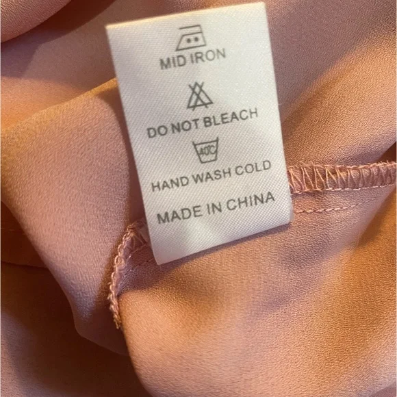 New Pretty Angel Pink,Baby doll dress, Tunic,Open shoulder,Ruffle,Large - Picture 9 of 12